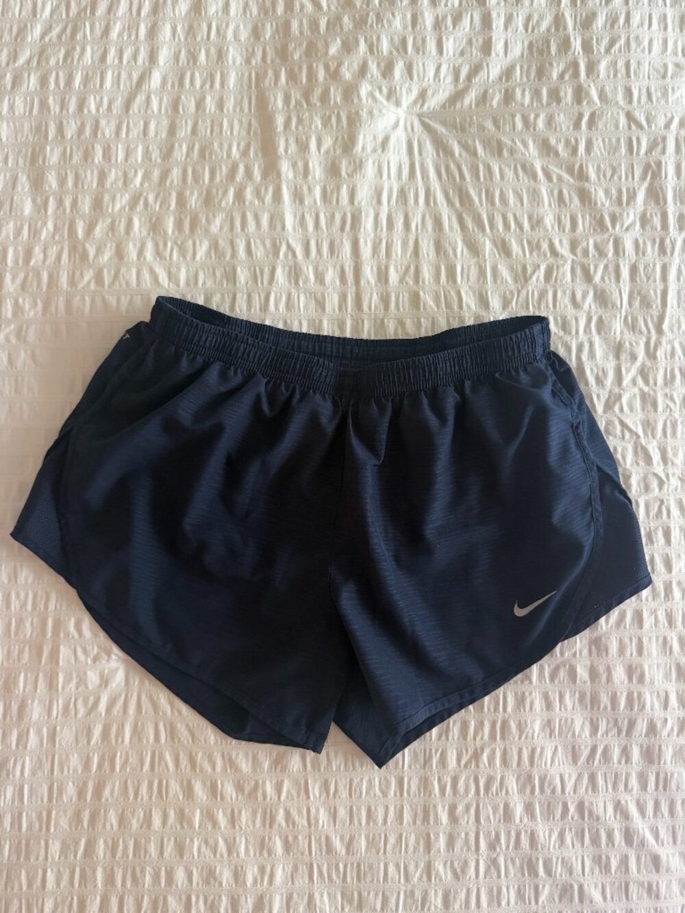 Nike Navy Blue Dri-FIT Running Shorts Athletic Activewear